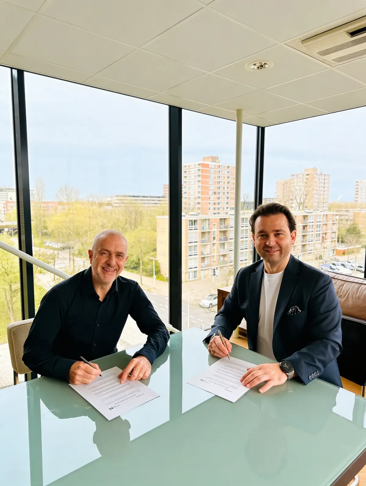 Amsterdam Tech & HaloScape partnership signing